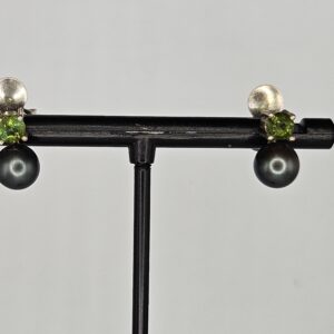 Pendientes TU Y YO TURMALINA VERDE