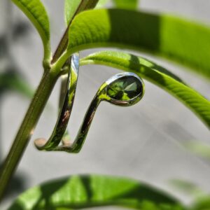 Anillo ESPIRAL PERIDOTO