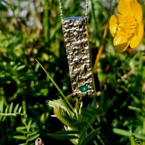 Colgante TEXTURIZATE ESMERALDA