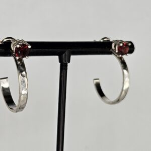 Pendientes CRIOLLA GRANATE