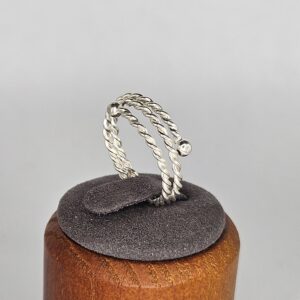 Anillo TRENZADO ESPIRAL