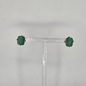 Pendientes Malaquita