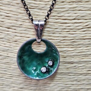 Colgante landu Verde