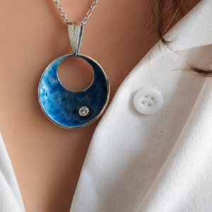 colgante Landu azul